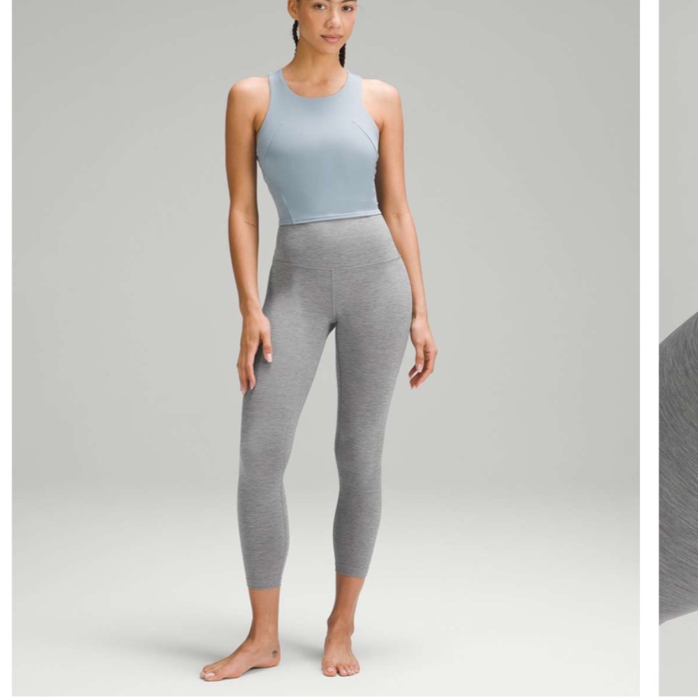 lululemon athletica High-Rise Gray Leggings